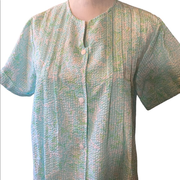 Miss Elaine House Dress Size S - Picture 2 of 9